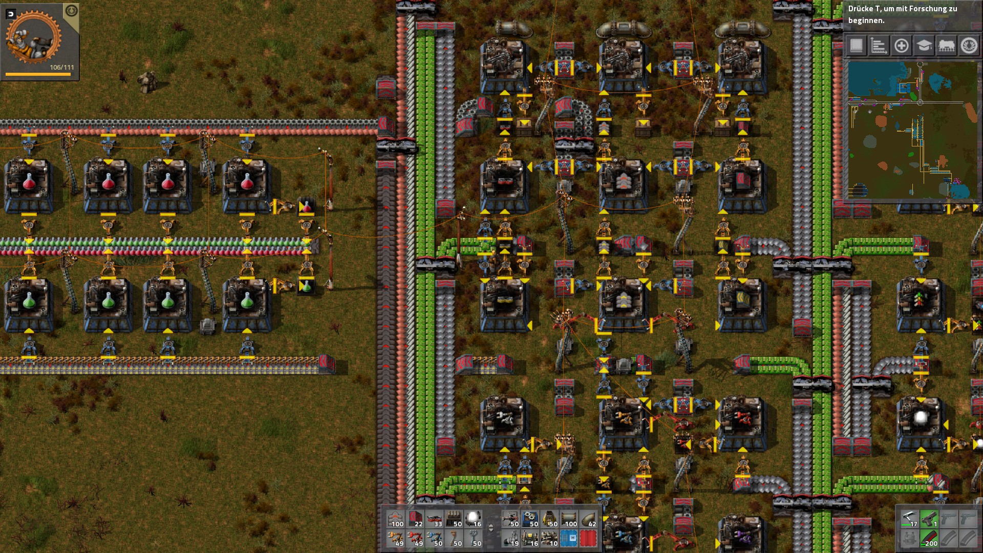 Forschung factorio anlagenverzeichnis facharbeit beispiel